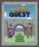 Maze Quest: (Adventure Books for Kids, Children’s Fantasy Books, Interactive Kids Books, Activity Book for Kids) 1452169896 Book Cover