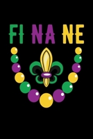 Finane Fleur Beads: Mardi Gras Notebook | Cool Carnival Shrove Tuesday Journal New Orleans Festival Mini Notepad (6"X9") 1661479839 Book Cover