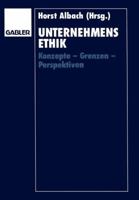 Unternehmensethik: Konzepte Grenzen Perspektiven 3663021432 Book Cover