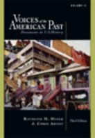 Voices of the American Past, Volume II: Since 1865 0495189553 Book Cover