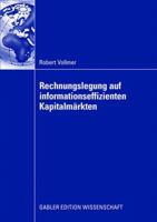 Rechnungslegung Auf Informationseffizienten Kapitalmarkten 3834910554 Book Cover