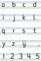 Schrijven Leer Je Zo! Letter- En Cijferkaart 3 - Set Van 5 Ex 9036814278 Book Cover