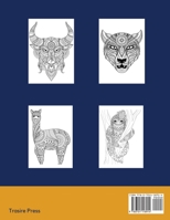 Coloring book for adults - Animal Mandala 0701118911 Book Cover