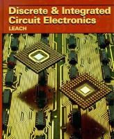 Discrete and Integrated Circuit Electronics 0030208440 Book Cover