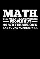 Notizbuch: Mathe Lehrer Sarkasmus Schule lustiges Geschenk 120 Seiten, 6x9 (ca. A5), Liniert 169480366X Book Cover