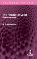 The Finance of Local Government 1032950390 Book Cover