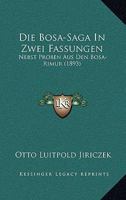 Die Bosa-Saga In Zwei Fassungen: Nebst Proben Aus Den Bosa-Rimur (1893) 1148613188 Book Cover