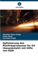 Optimierung des Planfräsprozesses für D3 (Gesenkstahl) mit Hilfe von RSM 6207038681 Book Cover