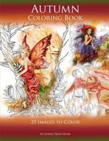 Autumn Coloring Book: 25 Images to Color 0244216193 Book Cover