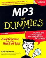 MP3 for Dummies 0764505858 Book Cover