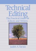 Technical Editing: The Practical Guide for Editors and Writers (Hewlett-Packard Press) 0201563568 Book Cover