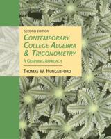 Contemporary College Algebra and Trigonometry A Graphing Approach 0534466656 Book Cover