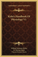 Kirke's Handbook of Physiology V1 143251217X Book Cover