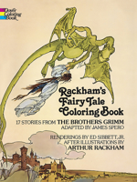 Rackham's Fairy Tale Coloring Book 048623844X Book Cover