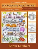 My Favorite Fall Things 0692176101 Book Cover