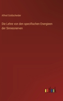 Die Lehre von den specifischen Energieen der Sinnesnerven 3744668126 Book Cover