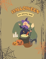 Halloween fun activity book: kids book B0BGKWR1LZ Book Cover