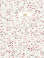 2020 Planner Weekly and Monthly: Jan 1, 2020 to Dec 31, 2020 Weekly & Monthly Planner + Calendar Views Inspirational Quotes and Watercolor Flower Floral Pretty Cover December 2020 (2020 Pretty Cute Pl 1671027507 Book Cover