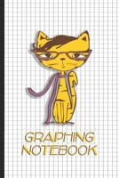 Graphing Notebook: Smart Cat Edition B07Y1YMFNL Book Cover