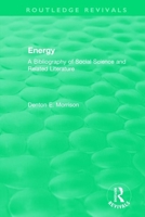 Routledge Revivals: Energy (1975): A Bibliography of Social Science and Related Literature 1138575607 Book Cover