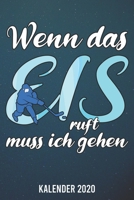 Kalender 2020: Eishockey wenn das Eis ruft A5 Kalender Planer für ein erfolgreiches Jahr - 110 Seiten (German Edition) 1672866936 Book Cover