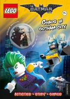 The Lego (R) Batman Movie: Chaos in Gotham City (Activity Book with Exclusive Batman Minifigure) 1405286245 Book Cover