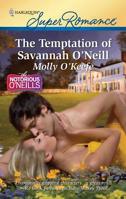 The Temptation of Savannah O'Neill 0373716516 Book Cover