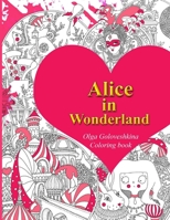 Alice in Wonderland Coloring Book 1544883978 Book Cover