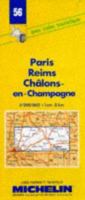 Paris, Reims, Chalons-Sur-Marne Map 2067105914 Book Cover