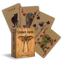Conjure Cards: Fortune-Telling Card Deck and Guidebook 1578637449 Book Cover