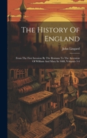 The History Of England: From The First Invasion By The Romans To The Accession Of William And Mary In 1688, Volumes 3-4 1020624833 Book Cover