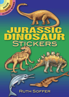 Jurassic Dinosaur Stickers 0486286347 Book Cover