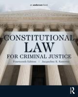 Constitutional Law for Criminal Justice 0323340482 Book Cover