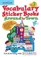 Vocabulary Sticker Books Around Town 1941082742 Book Cover