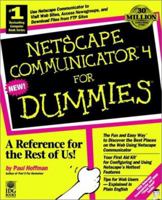 Netscape Communicator 4 for Dummies 0764500538 Book Cover