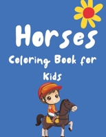 Horse Coloring Book: Horses Coloring Books For Girls Ages 8-12 B08P8SJ88Z Book Cover