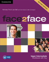 Face2face Upper Intermediate Workbook with Key 1107609569 Book Cover