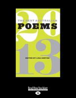 The Best Australian Poems 2013 1863956271 Book Cover