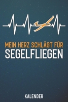 Kalender: 2020 A5 1 Woche 2 Seiten - 110 Seiten - Mein Herz schl�gt f�r Segelfliegen 1655514571 Book Cover