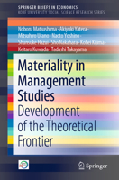 Materiality in Management Studies: Development of the Theoretical Frontier 9811686416 Book Cover