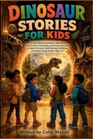 Dinosaur Stories for Kids: 25 Five-Minute Prehistoric Adventures with Fun Facts, Friendship, and Science Discoveries to Spark Curiosity, Build Reading Confidence, and Inspire Young Readers Ages 5–9 B0HDLVCYZL Book Cover