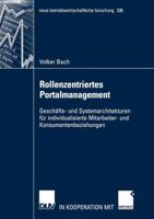 Rollenzentriertes Portalmanagement 382449146X Book Cover