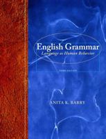 English Grammar: Language as Human Behavior 013835281X Book Cover
