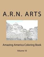 Amazing America Coloring Book 1539578100 Book Cover