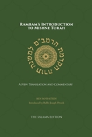 Rambam's Introduction to Mishne Torah: A New Translation and Commentary B0GFCVCFPS Book Cover