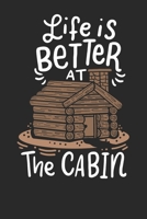 Notebook: Cabin Camping 6x9 Dot Grid 120 Pages 1677151854 Book Cover