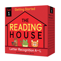 The Reading House Set 1: Letter Recognition A-L 0525571280 Book Cover