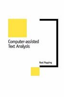 Computer-Assisted Text Analysis (New Technologies for Social Research series) 0761953795 Book Cover