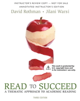 Read to Succeed: A Thematic Approach to Academic 0134064461 Book Cover