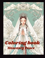 Heavenly Peace and Sacred Prayer: Korean-style hanbok, elaborate headpiece, and calm expression reflect the elegance of East Asian aesthetics, blending cultural heritage with divine symbolism. B0FKZYW2ZD Book Cover